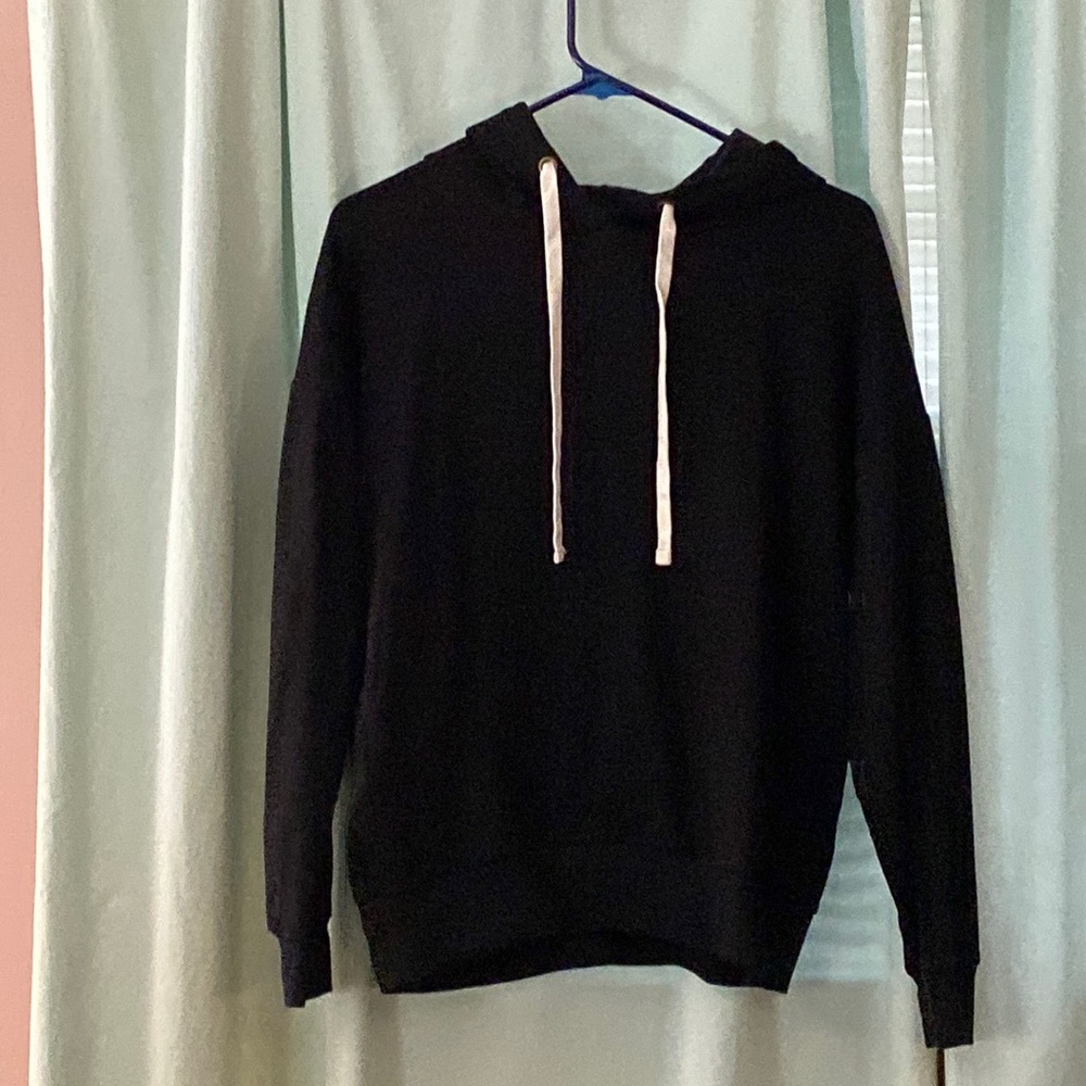 Black hoodie